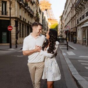 Zimmermann Natura Linen Floral Belted Minidress Blue Birds Size 0